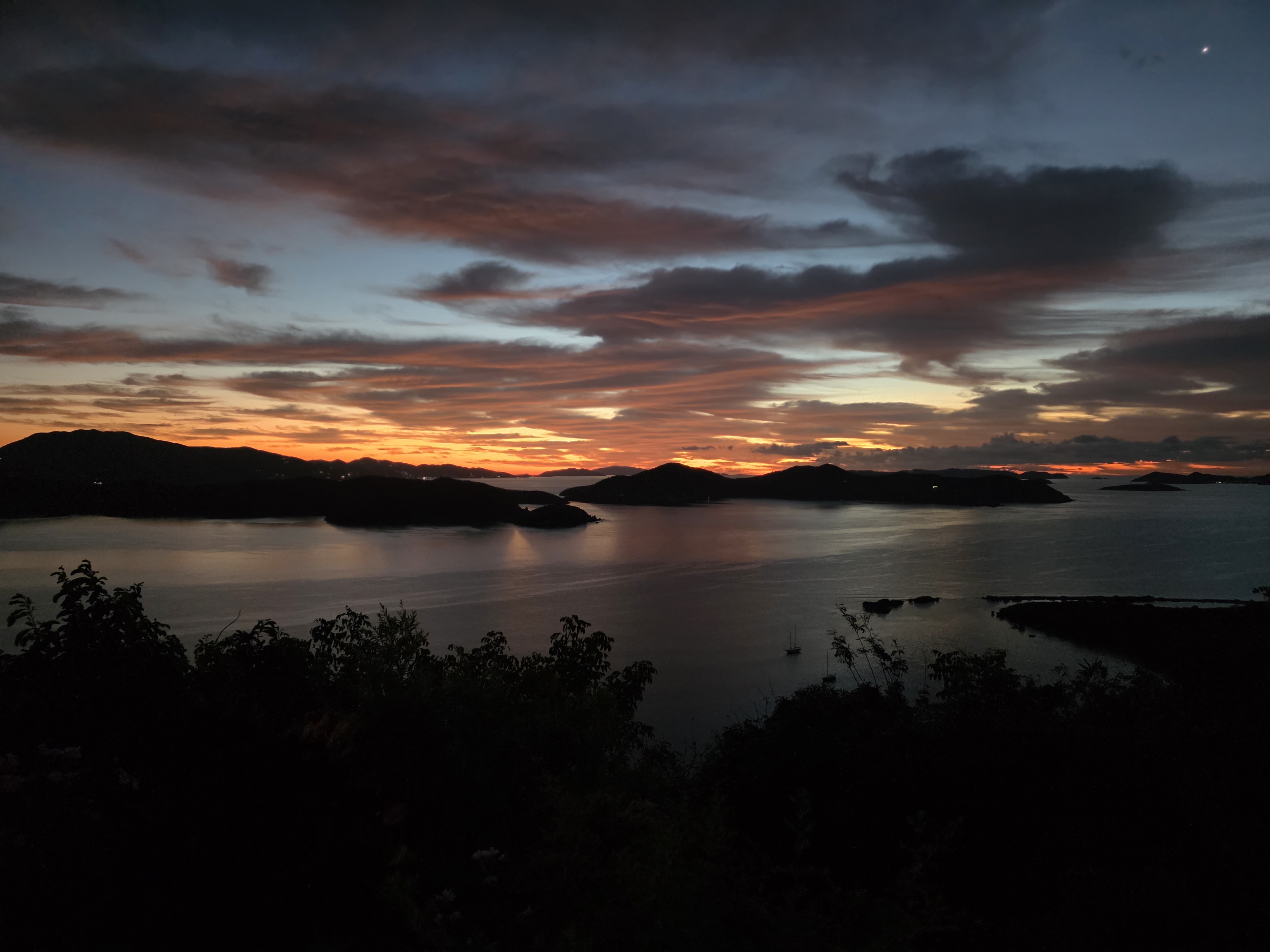Sunrise over Coral Bay